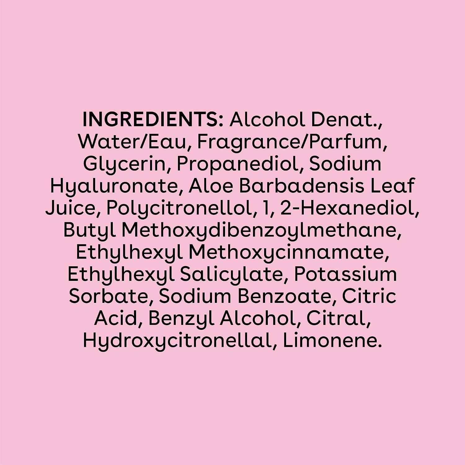 image:imageeos Cashmere Body Mist Jasmine Peach Body Spray for Women Hair Mist Floral Perfume Moisturizing Hyaluronic Acid Glycerin Vegan Crueltyfree 6 fl ozPomegranate Raspberry