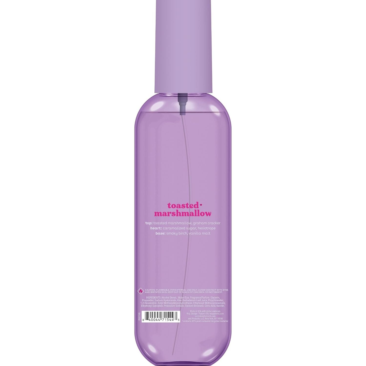 image:imageeos Cashmere Body Mist Jasmine Peach Body Spray for Women Hair Mist Floral Perfume Moisturizing Hyaluronic Acid Glycerin Vegan Crueltyfree 6 fl ozToasted Marshmallow