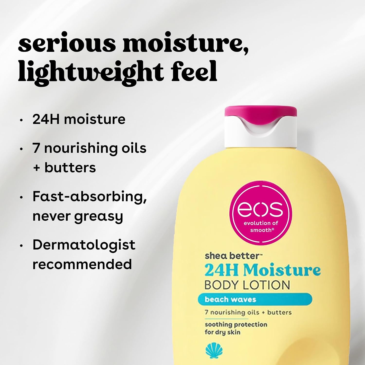 image:imageeos Shea Better 24H Moisture Body Lotion Pink Champagne 16 fl ozBeach Waves