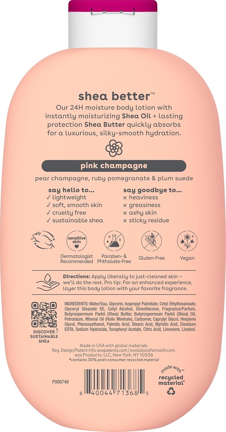image:imageeos Shea Better 24H Moisture Body Lotion Pink Champagne 16 fl ozPink Champagne