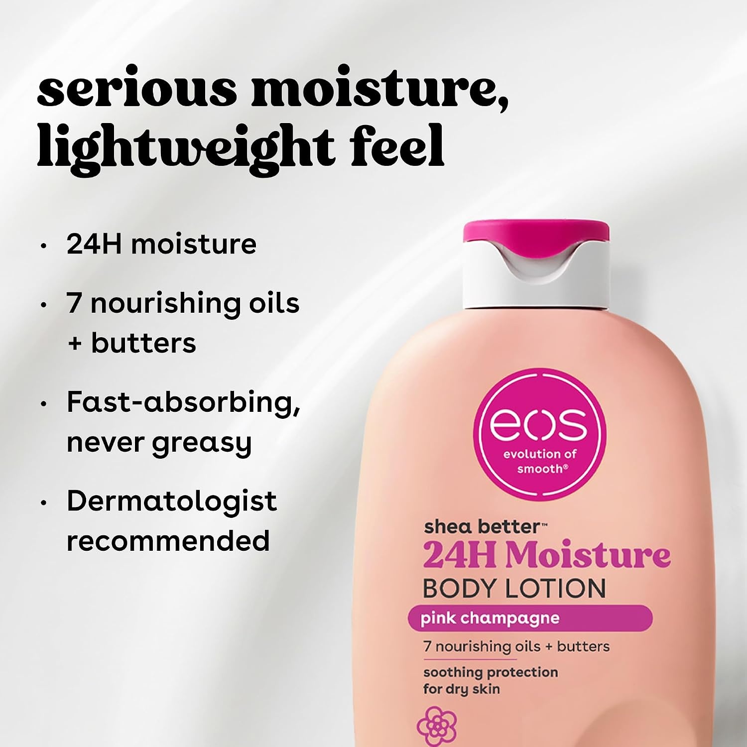 image:imageeos Shea Better 24H Moisture Body Lotion Pink Champagne 16 fl ozPink Champagne