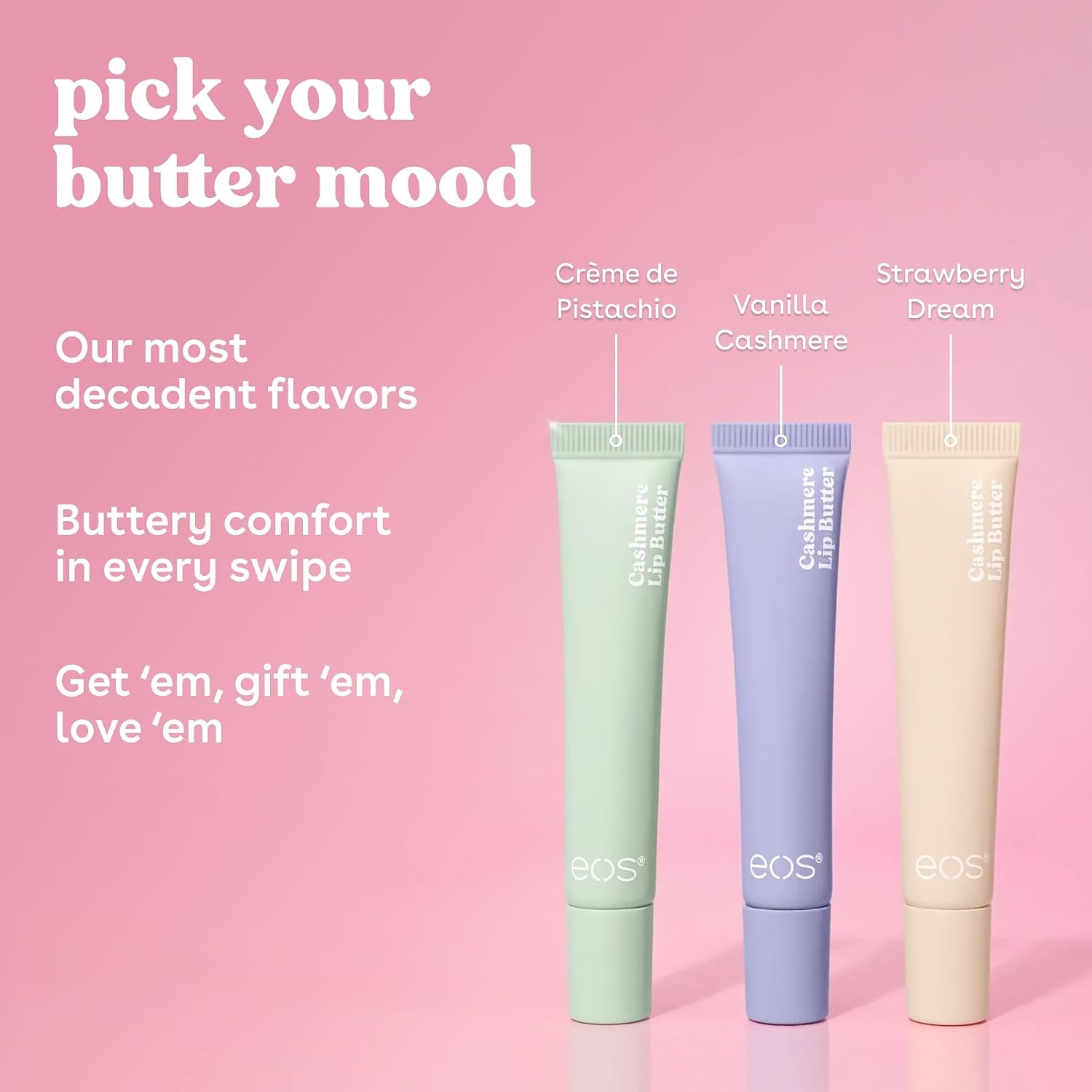 image:imageeos Strawberry Dream Plumping Peptides amp Shea Butter Lip Butter 035 ozStrawberry Dream