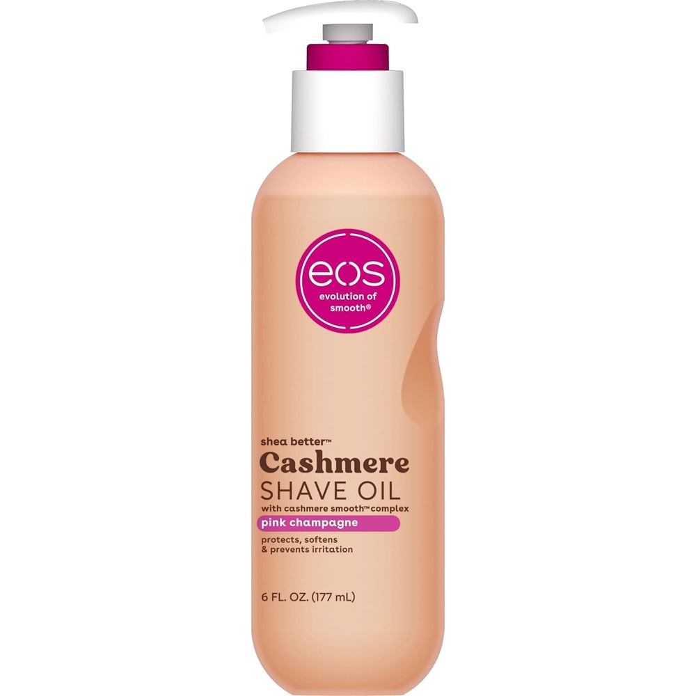 image:imageeos Cashmere Shave Oil Pink Champagne Moisturizing Shea Butter 6 fl ozPink Champagne