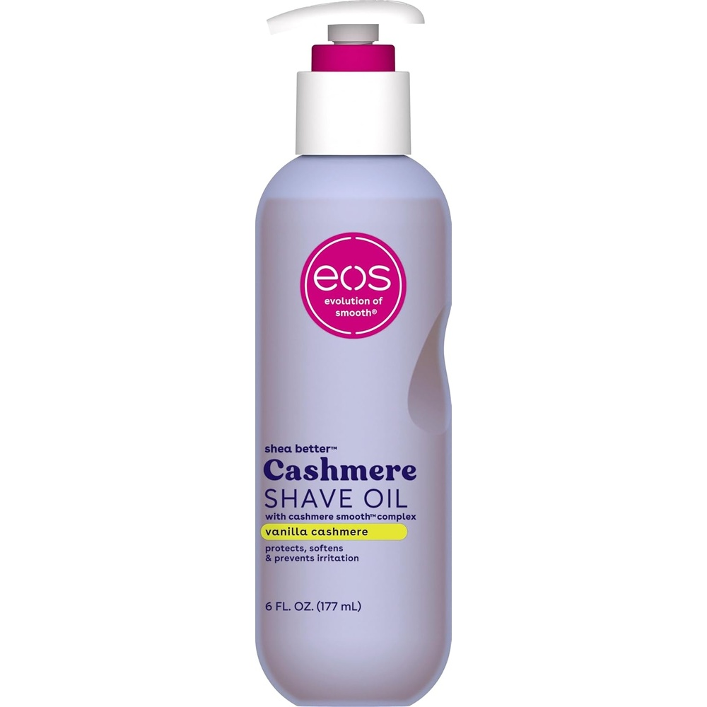 image:imageeos Cashmere Shave Oil Pink Champagne Moisturizing Shea Butter 6 fl ozVanilla Cashmere