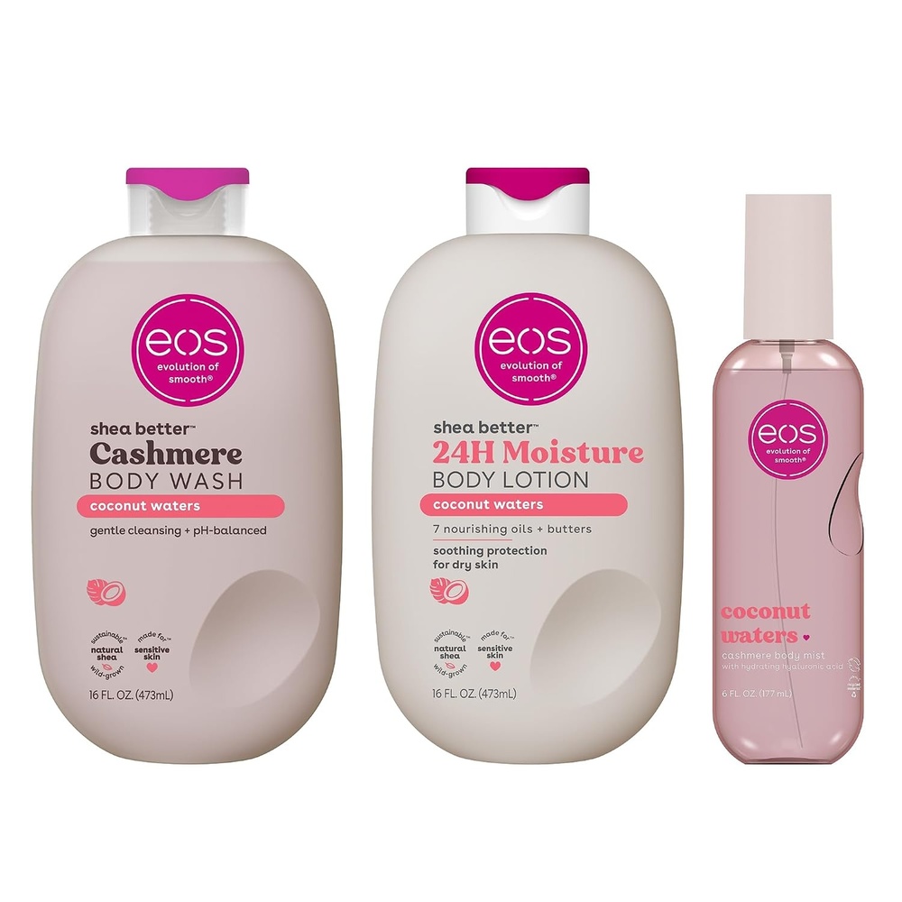 image:imageeos Shea Better 24H Moisture Body Lotion Jasmine Peach 16 fl ozCoconut Waters