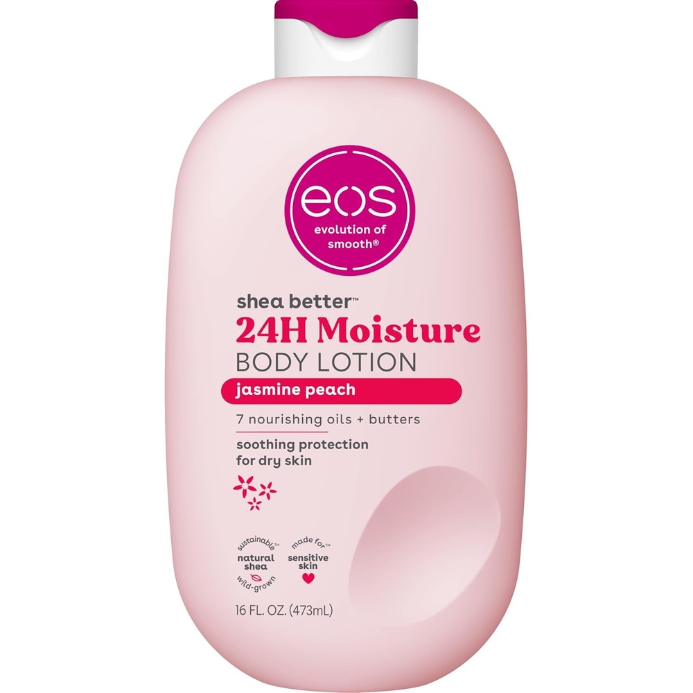 image:imageeos Shea Better 24H Moisture Body Lotion Jasmine Peach 16 fl ozJasmine Peach
