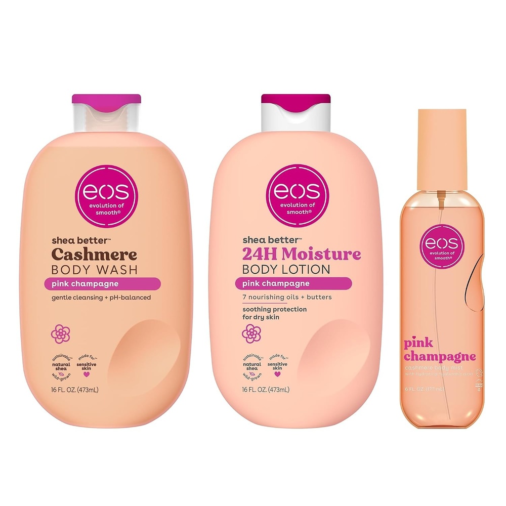 image:imageeos Shea Better 24H Moisture Body Lotion Jasmine Peach 16 fl ozPink Champagne
