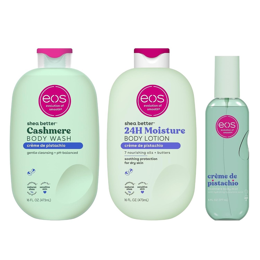 image:imageeos Shea Better 24H Moisture Body Lotion Jasmine Peach 16 fl ozPistachio