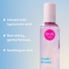 eos Cashmere Body Mist, Jasmine Peach, Body Spray for Women, Hair Mist, Floral Perfume, Moisturizing, Hyaluronic Acid, Glycerin, Vegan, Cruelty-free, 6 fl oz(Fresh & Cozy)