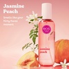 eos Cashmere Body Mist, Jasmine Peach, Body Spray for Women, Hair Mist, Floral Perfume, Moisturizing, Hyaluronic Acid, Glycerin, Vegan, Cruelty-free, 6 fl oz(Jasmine Peach)