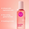 eos Cashmere Body Mist, Jasmine Peach, Body Spray for Women, Hair Mist, Floral Perfume, Moisturizing, Hyaluronic Acid, Glycerin, Vegan, Cruelty-free, 6 fl oz(Jasmine Peach)