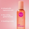 eos Cashmere Body Mist, Jasmine Peach, Body Spray for Women, Hair Mist, Floral Perfume, Moisturizing, Hyaluronic Acid, Glycerin, Vegan, Cruelty-free, 6 fl oz(Pink Champagne)