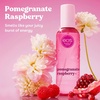 eos Cashmere Body Mist, Jasmine Peach, Body Spray for Women, Hair Mist, Floral Perfume, Moisturizing, Hyaluronic Acid, Glycerin, Vegan, Cruelty-free, 6 fl oz(Pomegranate Raspberry)