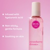 eos Cashmere Body Mist, Jasmine Peach, Body Spray for Women, Hair Mist, Floral Perfume, Moisturizing, Hyaluronic Acid, Glycerin, Vegan, Cruelty-free, 6 fl oz(Strawberry Dream)