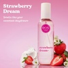 eos Cashmere Body Mist, Jasmine Peach, Body Spray for Women, Hair Mist, Floral Perfume, Moisturizing, Hyaluronic Acid, Glycerin, Vegan, Cruelty-free, 6 fl oz(Strawberry Dream)