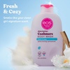 eos Cashmere Body Wash – Jasmine Peach, Moisturizing Body Wash, Creamy Gel Formula, with Shea Butter, Glycerin, Vitamin E, pH Balanced, Sensitive Skin, Vegan, 16 fl oz(Fresh & Cozy)