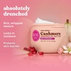 eos Cashmere Whipped Oil Body Butter, Pink Champagne, 72 Hour Weightless Moisture For Dry Skin, Rich Formula and Deep Hydration, Body Care, 12 oz(Pink Champagne)