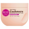 eos Cashmere Whipped Oil Body Butter, Pink Champagne, 72 Hour Weightless Moisture For Dry Skin, Rich Formula and Deep Hydration, Body Care, 12 oz(Pink Champagne)
