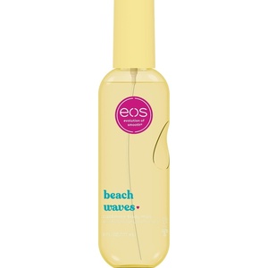 eos Cashmere Body Mist, Jasmine Peach, Body Spray for Women, Hair Mist, Floral Perfume, Moisturizing, Hyaluronic Acid, Glycerin, Vegan, Cruelty-free, 6 fl oz(Beach Waves)