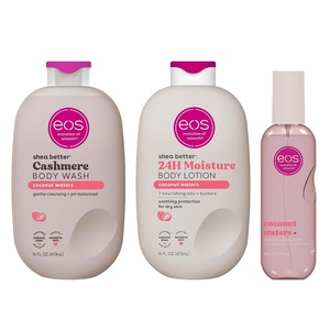 eos Shea Better 24H Moisture Body Lotion- Jasmine Peach, 16 fl oz(Coconut Waters)
