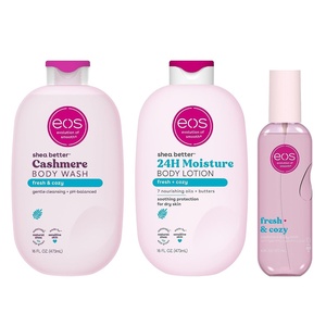 eos Shea Better 24H Moisture Body Lotion- Jasmine Peach, 16 fl oz(Fresh & Cozy)