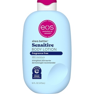eos Shea Better 24H Moisture Body Lotion- Jasmine Peach, 16 fl oz(Sensitive Skin)